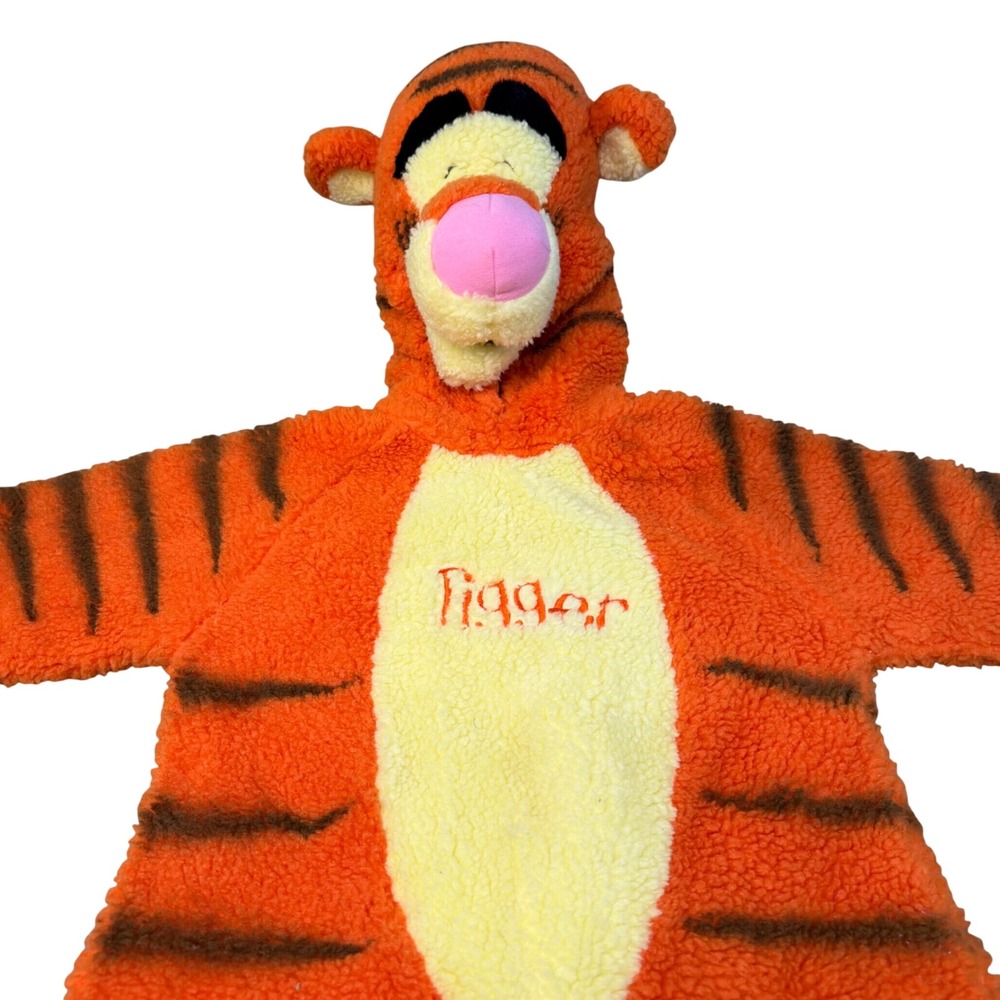 Tigger Costume Winnie the Pooh  Hooded Jumpsuit Kids 2-4 Orange Disney Store